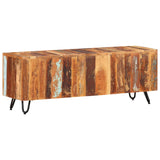 TV Cabinet 110x30x40 cm Solid Wood Reclaimed - Extra Image