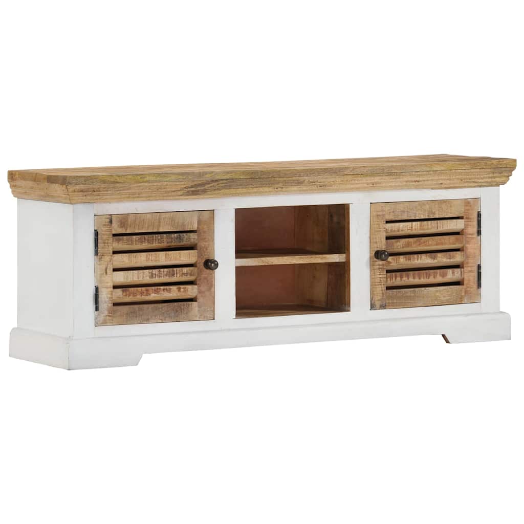 TV Cabinet 110x30x40 cm Solid Wood Mango