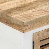 TV Cabinet 110x30x40 cm Solid Wood Mango