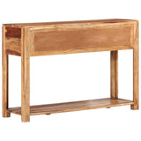 Console Table 110x35x75 cm Solid Wood Acacia - Low Angle
