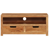 TV Cabinet 88x35x40 cm Solid Wood Acacia