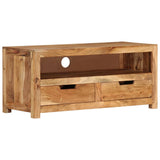 TV Cabinet 88x35x40 cm Solid Wood Acacia - Extra Image