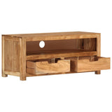 TV Cabinet 88x35x40 cm Solid Wood Acacia