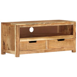 TV Cabinet 88x35x40 cm Solid Wood Acacia - Extra Image