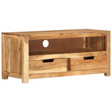 TV Cabinet 88x35x40 cm Solid Wood Acacia