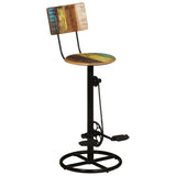 Bar Stools 2 pcs Solid Wood Reclaimed - Extra Image