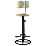 Bar Stools 2 pcs Solid Wood Reclaimed