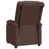 Massage Chair Brown Faux Leather - 45-Degree Angle