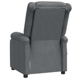 Massage Chair Grey Faux Leather