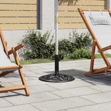 Umbrella Base Black 48x48x33 cm Cast Iron