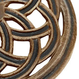 Umbrella Base Bronze 44x44x31 cm Cast Iron - Close-Up Angle