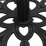 Umbrella Base Black 47x47x33 cm Cast Iron - Low Angle