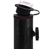 Umbrella Base Black 47x47x33 cm Cast Iron - Extra Image