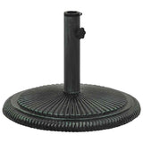 Umbrella Base Green 45x45x30 cm Cast Iron