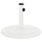 Umbrella Base White 45x45x30 cm Cast Iron