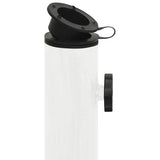 Umbrella Base White 45x45x30 cm Cast Iron - Rear View