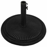 Umbrella Base Black 45x45x30 cm Cast Iron - 45-Degree Angle