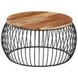 Coffee Table ?8 cm Solid Acacia Wood