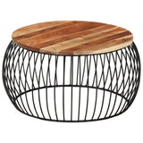 Coffee Table ?8 cm Solid Acacia Wood