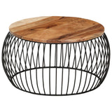 Coffee Table ?8 cm Solid Acacia Wood