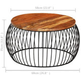 Coffee Table ?8 cm Solid Reclaimed Wood