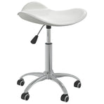 Office Chair White Faux Leather