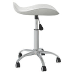 Office Chair White Faux Leather