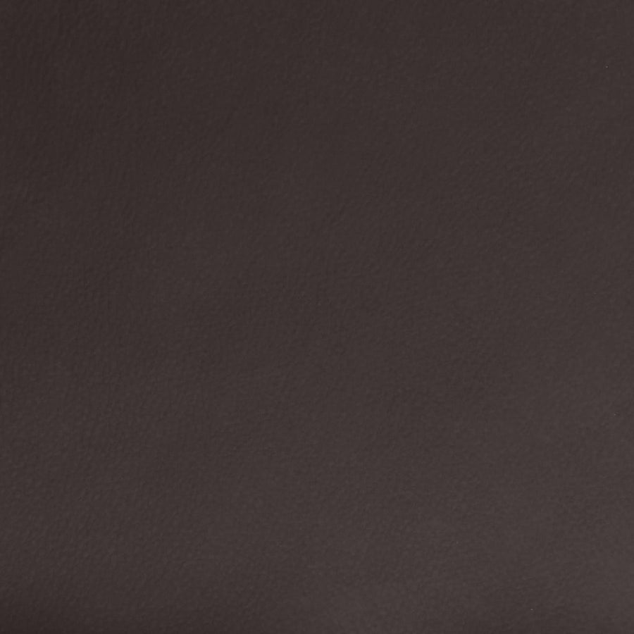 Swivel Dining Chair Brown Faux Leather