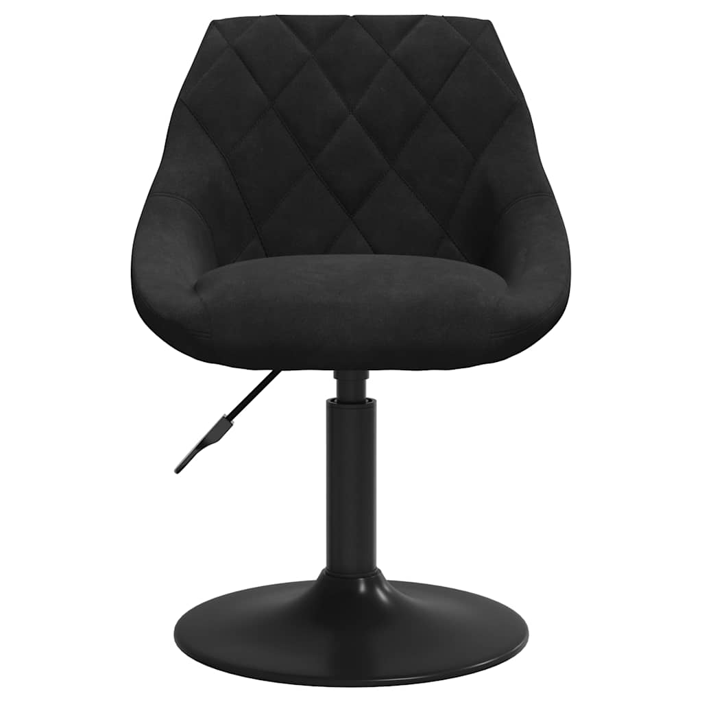 Dining Chair Black Velvet