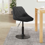 Dining Chair Black Velvet