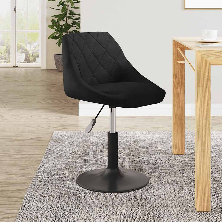 Dining Chair Black Velvet