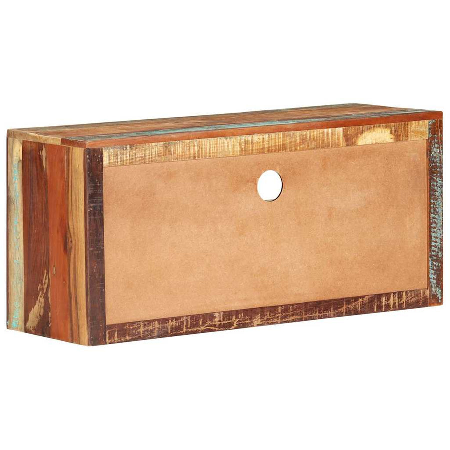 TV Cabinet 88x30x40 cm Solid Wood Reclaimed