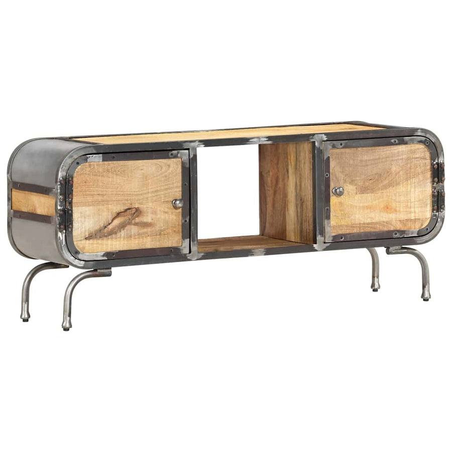 TV Cabinet 110x30x42 cm Solid Wood Mango