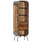 Highboard 40x30x126 cm Solid Wood Mango