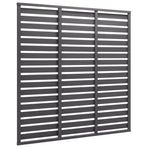 Fence Panel WPC 180x180 cm Grey