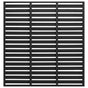Fence Panel WPC 180x180 cm Black