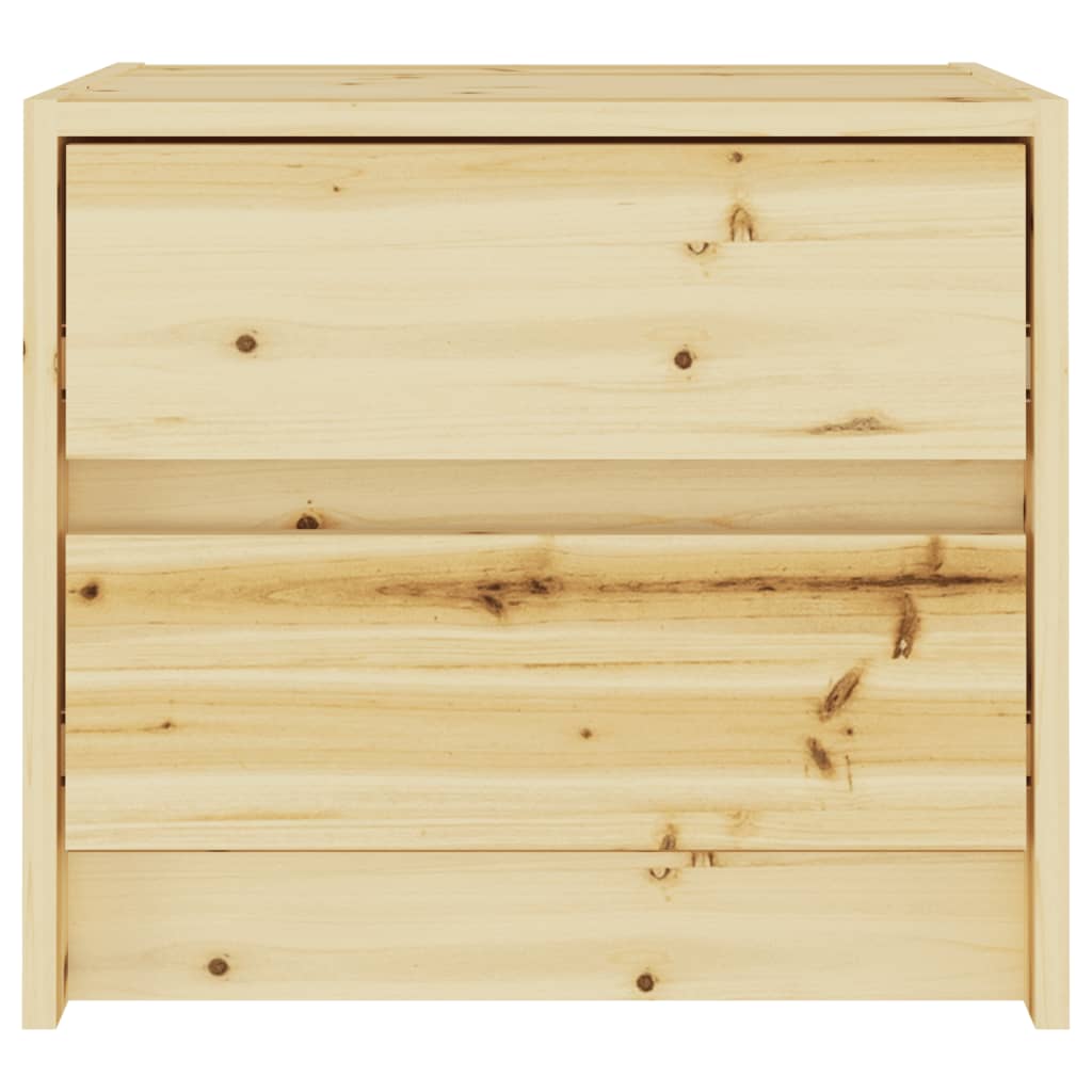 Bedside Cabinet 40x30.5x35.5 cm Solid Firwood