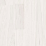 TV Cabinet White 80x31x39 cm Solid Pinewood