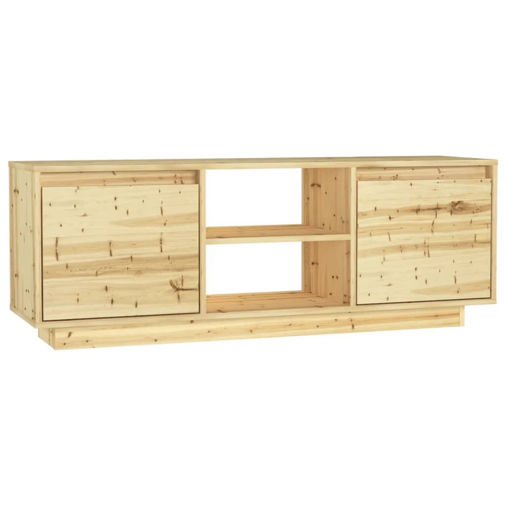 TV Cabinet 110x30x40 cm Solid Firwood
