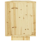 TV Cabinet 110x30x40 cm Solid Firwood