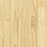 Bed Frame without Mattress Solid Wood 135x190 cm