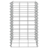 Gabion Raised Beds 3 pcs 30x30x50 cm Iron