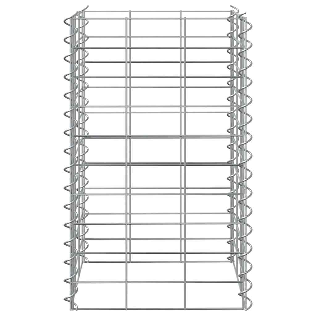 Gabion Raised Beds 3 pcs 30x30x50 cm Iron