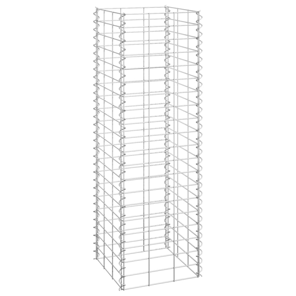 Gabion Raised Beds 3 pcs 30x30x100 cm Iron