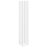 Gabion Raised Beds 3 pcs 30x30x200 cm Iron