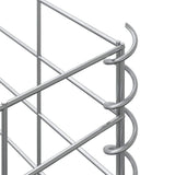 Gabion Raised Beds 3 pcs 30x30x200 cm Iron - Low Angle