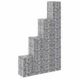 Gabion Raised Beds 4 pcs 30x30x50/100/150/200 cm Iron