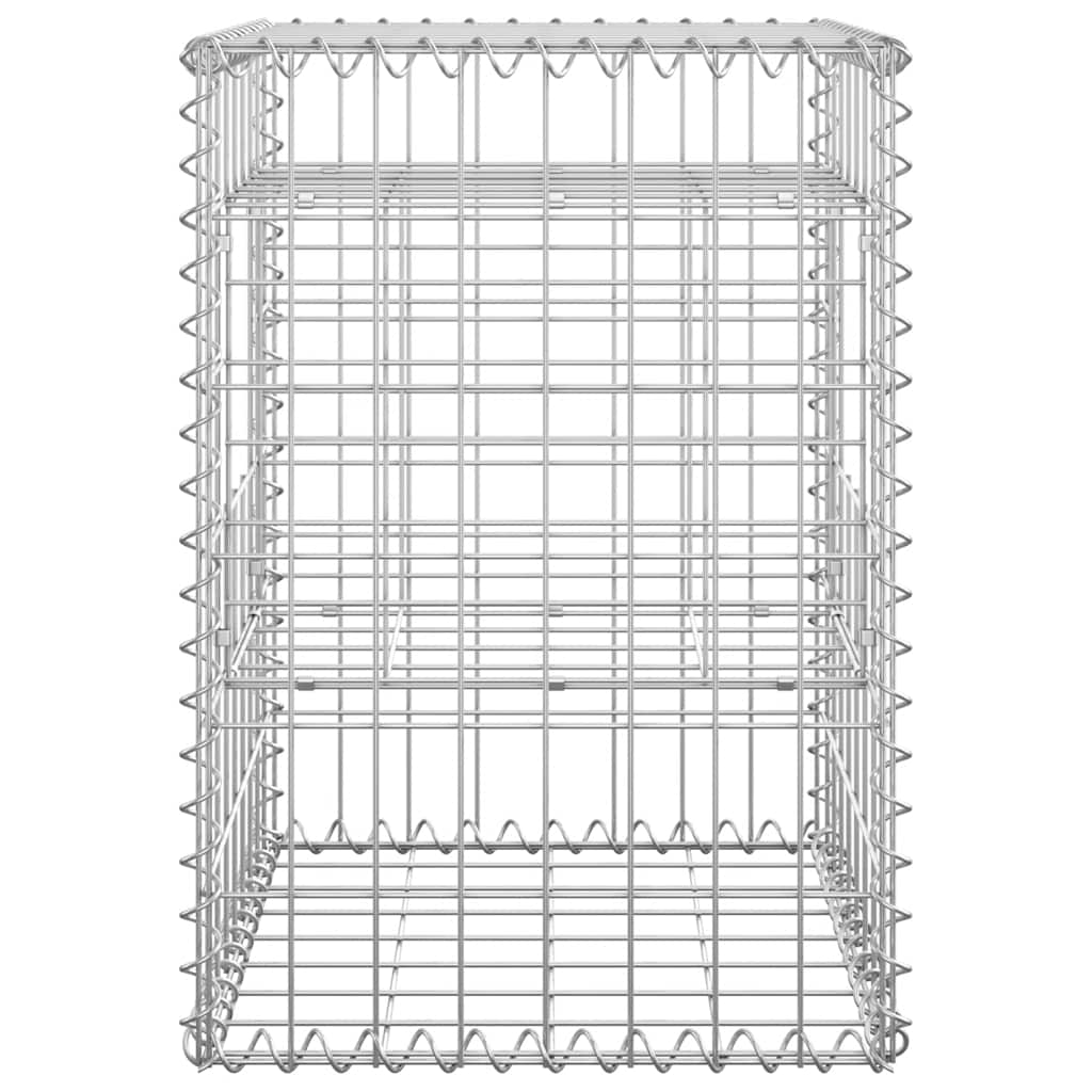 Gabion Basket Post 40x40x60 cm Iron
