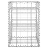 Gabion Basket Posts 2 pcs 40x40x60 cm Iron