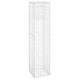 Gabion Basket Posts 2 pcs 40x40x180 cm Iron